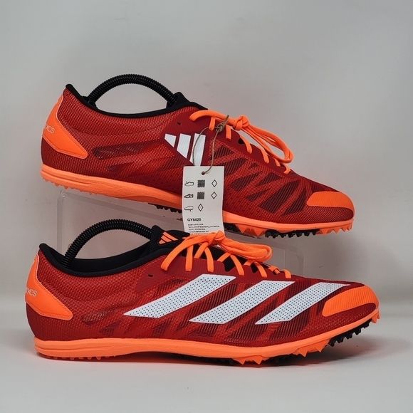 Adidas Adizero XCS Spikes Red VIVRED Track Running GY8420 Men's Size 11.5 New - Picture 2 of 11